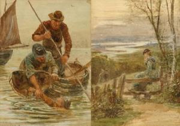 The Rescue And Woman Waiting By The Gate - view 1