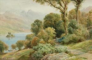 Wordsworth Walk Rydal Water by Ebenezer Wake Cook