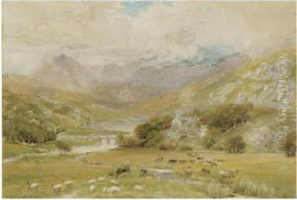 Approaching Storm At Mymbyr Lakes - view 1