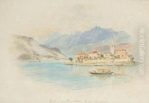 Isola Dei Pescatori Lago Maggiore by Ebenezer Wake Cook