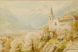 Entrance To The St.gothard Pass From Bellinzona Entrance To The St.gothard Pass From Bellinzona