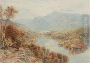Loch Katrine From Above The Silver Strand