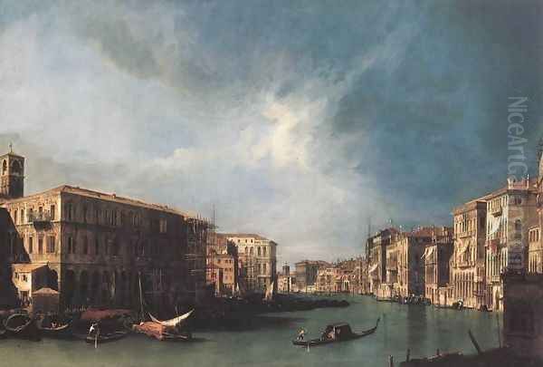 The Grand Canal From Rialto Toward The North - view 1
