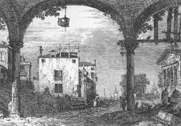 Le Portique a la Lanterne, c.1744 - view 1
