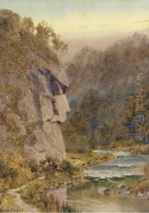 The Great Stone Face, Dovedale, Derbyshire