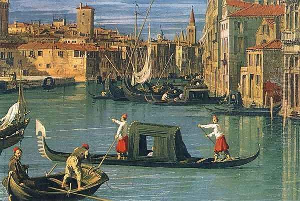The Grand Canal at the Salute Church [detail] - view 1