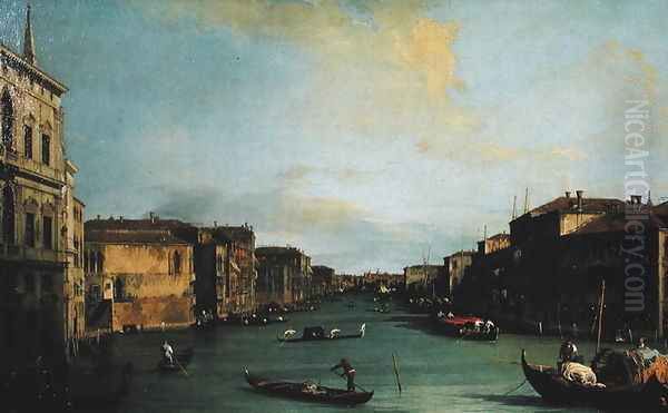 View of The Grand Canal from the Rialto Bridge - view 1
