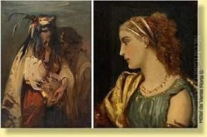 Jeunes Femmes by Pierre Oliver Joseph Coomans
