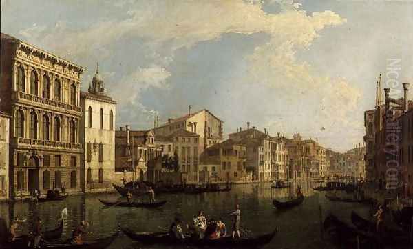 Venice- the Grand Canal from the Palazzo Flangini to S. Marcuolo - view 1