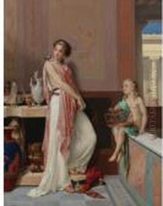 Favorite Pet by Pierre Oliver Joseph Coomans