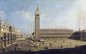 Piazza San Marco, Venice (3) by (Giovanni Antonio Canal) Canaletto