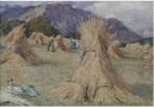 Harvest Time by Alfred Heaton Cooper