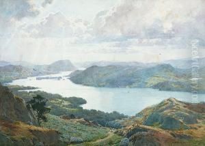 Lake Windermere, Cumbria by Alfred Heaton Cooper