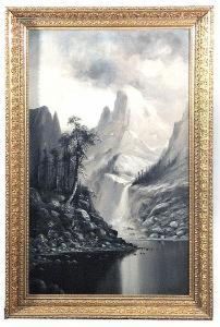 Yosemite Valley With The Merced River In The Foreground by Astley David Middleton Cooper