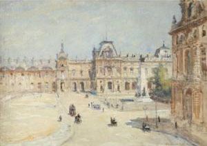 Afternoon In The Tuileries Gardens by Colin Campbell Cooper