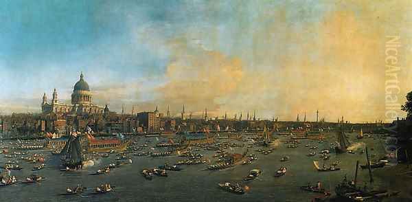 Thames and the City - view 1