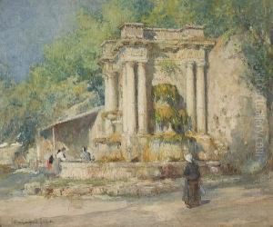 Fountain At Digne, Bas Alpes