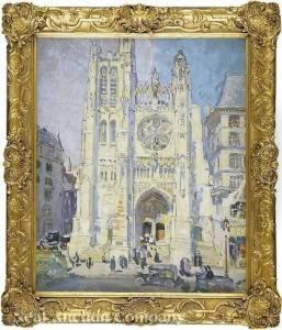 Saint Thomas Church, Fifth Avenue, New York by Colin Campbell Cooper