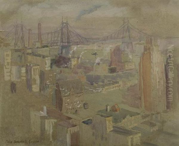 Lower Manhattan, Midtown Bridge - view 1