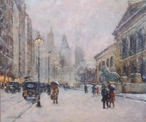 Outside The Art Institute Of Chicago