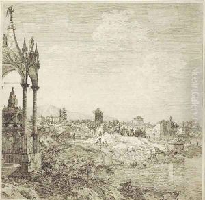 The Bishop's Tomb, 1744 by (Giovanni Antonio Canal) Canaletto