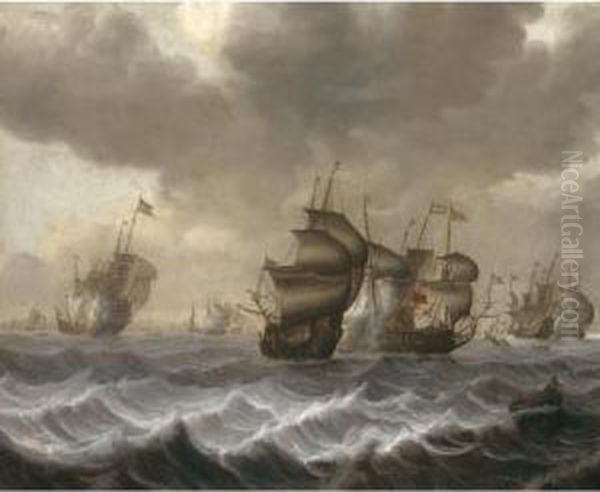 A Naval Engagement - view 1