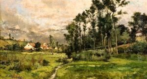 Paysage Au Fosse by Joseph Theodore Coosemans