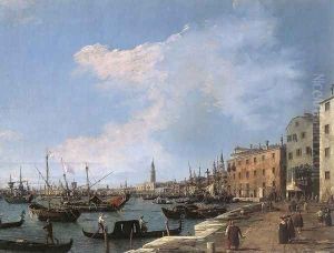 The Riva Degli Schiavoni, 1724-30 by (Giovanni Antonio Canal) Canaletto