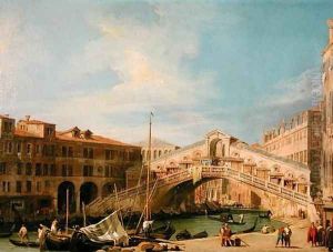 View of the Rialto at Venice