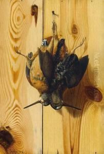 Still Life Of Game Birds'' by George Cope