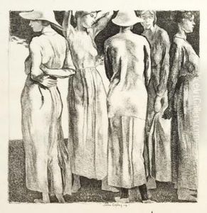 Five Girls by John Copley