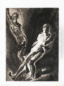 Lacrosse Players by John Copley