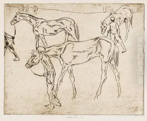 Horses After A Race