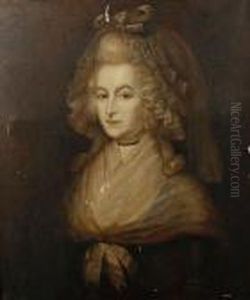 Portrait Of A Lady, Said To Be 
Margaretstewart Daughter Of Charles Stewart 5th Of Ardsheal