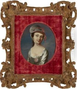 Portrait Of Mary Clarke (mrs. Samuel Barrett) by John Singleton Copley