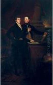 Portrait Of Edward Knatchbull,
Later 9th Bt. (1781-1849), With His Brother Norton Joseph Knatchbull
(died 1801) by John Singleton Copley