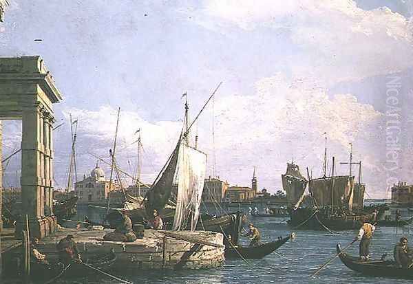 The Punta della Dogana, 1730 - view 1