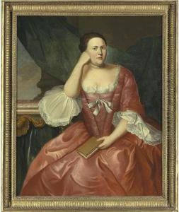 A Portrait Of Lucy Allen, Mrs. Thomas Marshall A Portrait Of Lucy Allen, Mrs. Thomas Marshall