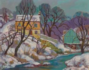 Winter Scene by Fern Isabel Coppedge