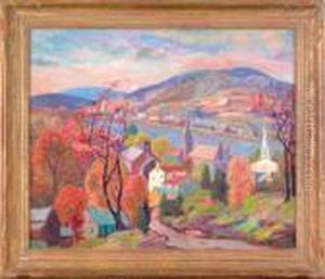 Autumn From Music Crew Hill Lambertville Autumn From Music Crew Hill Lambertville