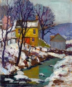 The Paunnacussing Creek At Carversville