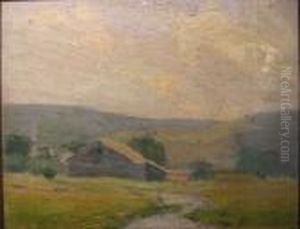 Rural Landscape With Barn by Fern Isabel Coppedge
