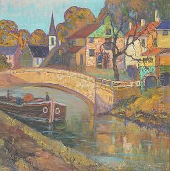 The Canal Bridge, New Hope, Pennsylvania - view 1