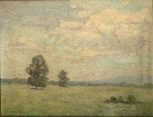 Trees In An Open Landscape by Fern Isabel Coppedge
