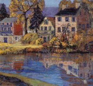 Canal Reflections by Fern Isabel Coppedge