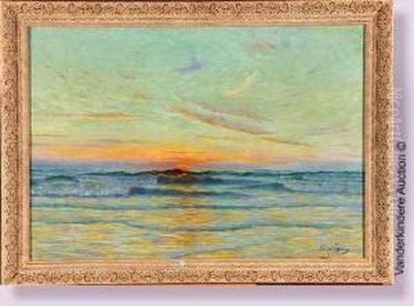 Coucher De Soleil Sur La Mer - view 1
