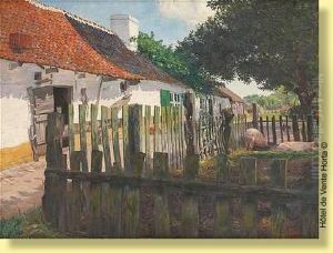 Les Cochons Pres De La Ferme
