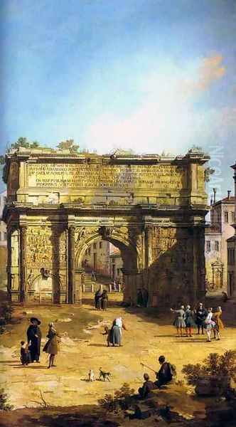 Rome, The Arch of Septimius Severus - view 1
