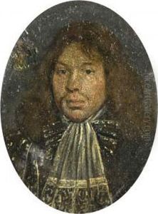 Portrait D'homme by Gonzales Cocques