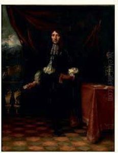 Portrait D'homme A La Lettre
